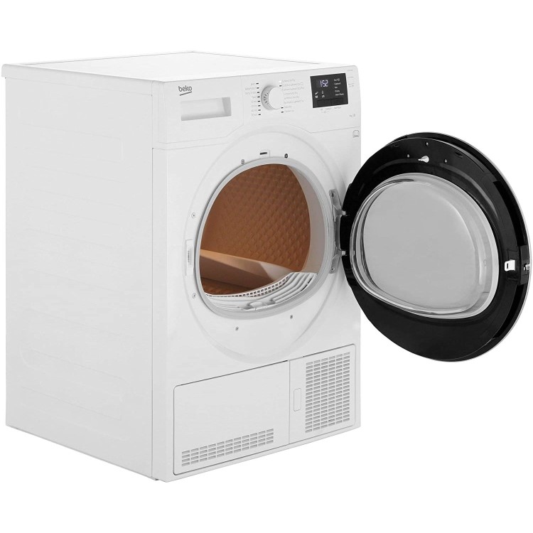 Refurbished Beko DCR93161W Freestanding Condenser 9KG Tumble Dryer White