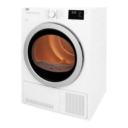 Refurbished Beko Pro DCX83120W Freestanding Condenser 8KG Tumble Dryer White