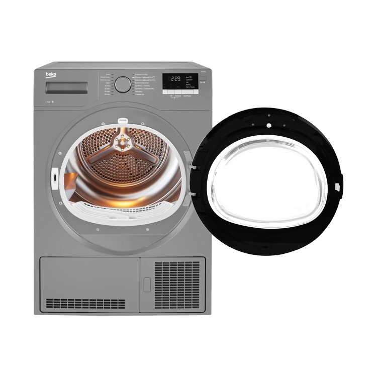 Refurbished Beko DCY9316G Freestanding Condenser 9KG Tumble Dryer Graphite