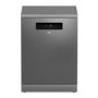 Refurbished Beko HygieneShield DEN36X30 14 Place Freestanding Dishwasher Stainless steel