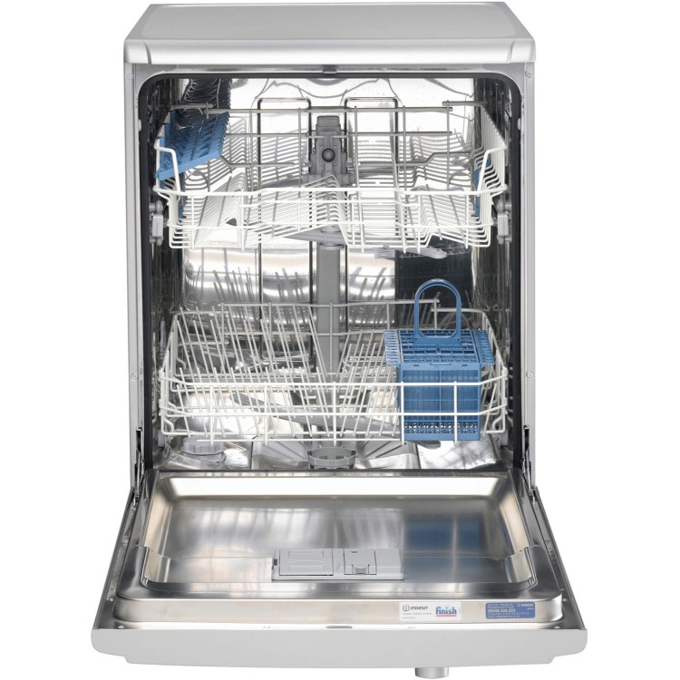 Indesit 13 Place Settings Freestanding Dishwasher - Silver