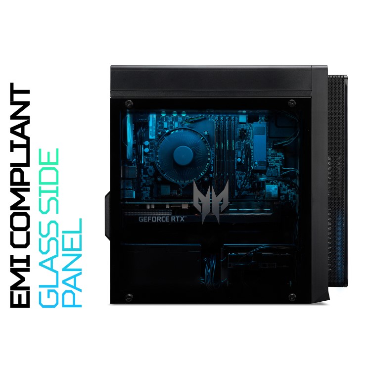 Refurbished Acer Predator Orion 3000 PO3-640 Core i7-12700F 16GB 1TB SSD RTX 3060Ti Windows 11 Gaming Desktop