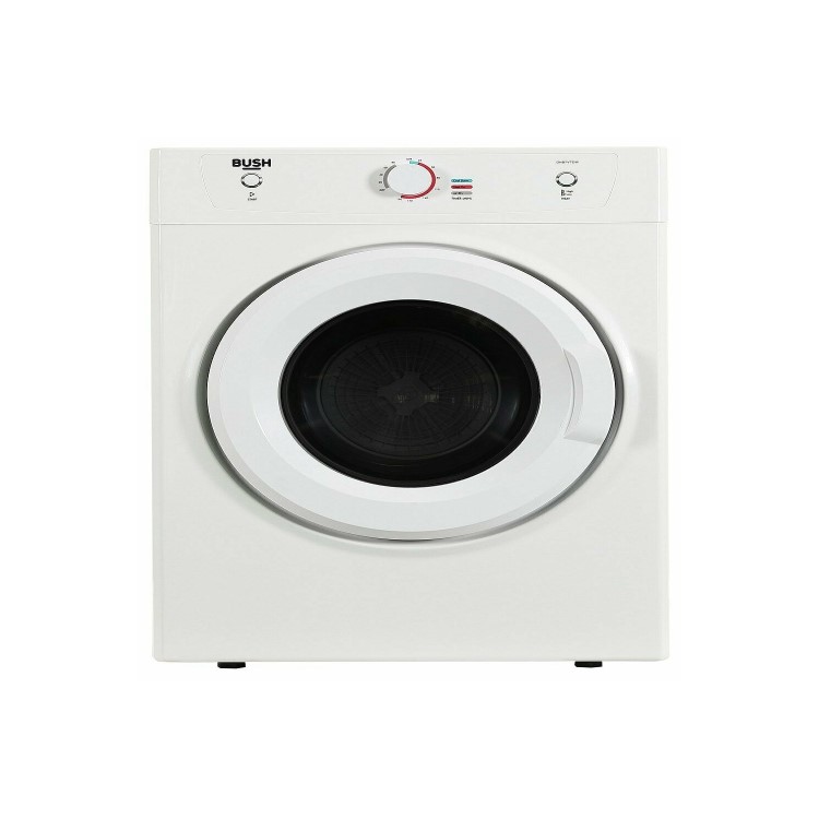 Refurbished Bush DHB7VTDW Freestanding Vented 7KG Tumble Dryer