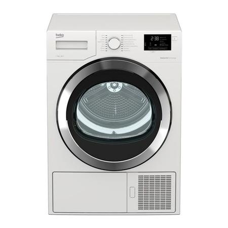 Refurbished Beko DHX93460W Freestanding Heat Pump 9KG Tumble Dryer