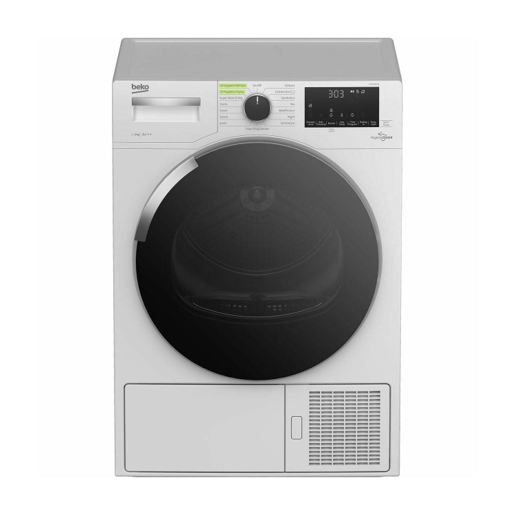 Refurbished Beko DHY9P56VW Freestanding 9KG Heat Pump Tumble Dryer