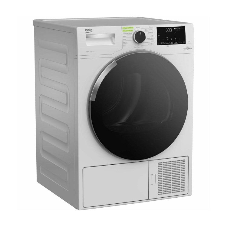 Refurbished Beko DHY9P56VW Freestanding 9KG Heat Pump Tumble Dryer