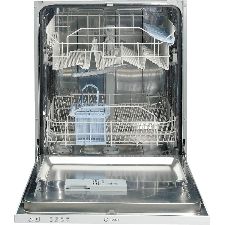 GRADE A1 - Indesit DIF04B1 13 Place Fully Integrated Dishwasher - White