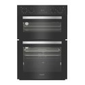 A2/DIH82G1AB Refurbished Hotpoint DIH82G1AB Built-In Electric Double Oven with Air Fry - Black