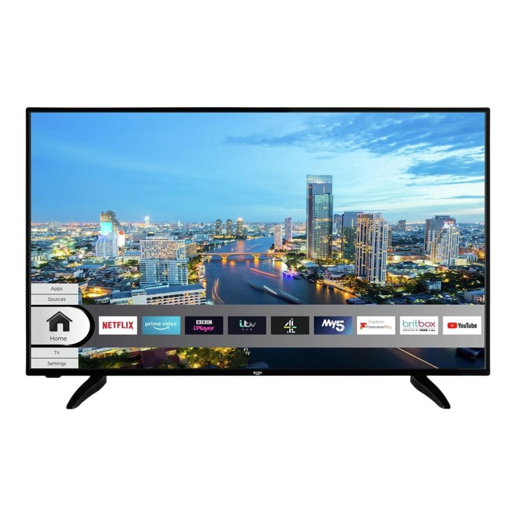 Refurbished Bush 50" 4K Ultra HD with HDR LED Freeview Play Smart TV