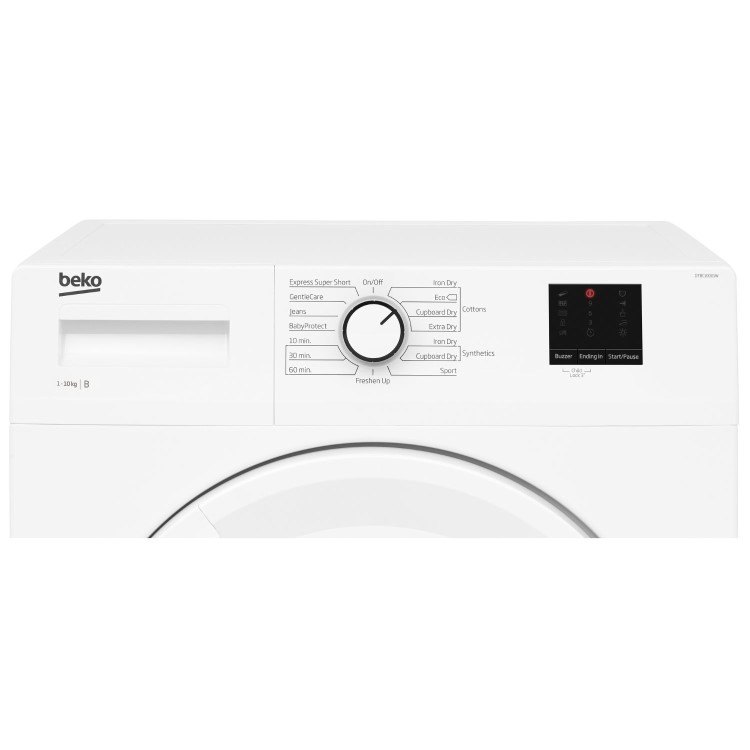 Refurbished Beko DTBC10001W Freestanding Condenser 10KG Tumble Dryer White