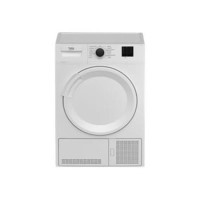 Refurbished Beko DTLCE80021W Freestanding Condenser 8KG Tumble Dryer