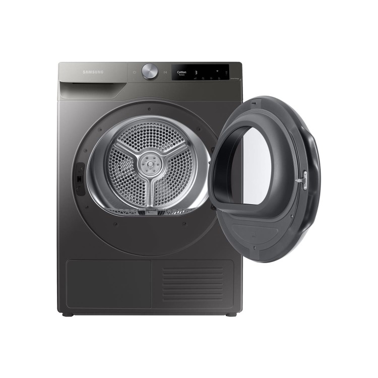 Refurbished Samsung Series 6 DV90T6240LN/S1 Freestanding Heat Pump 9KG Tumble Dryer