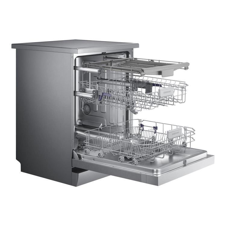 Refurbished Samsung DW60M6050FS/EU Freestanding 14 Place Dishwasher