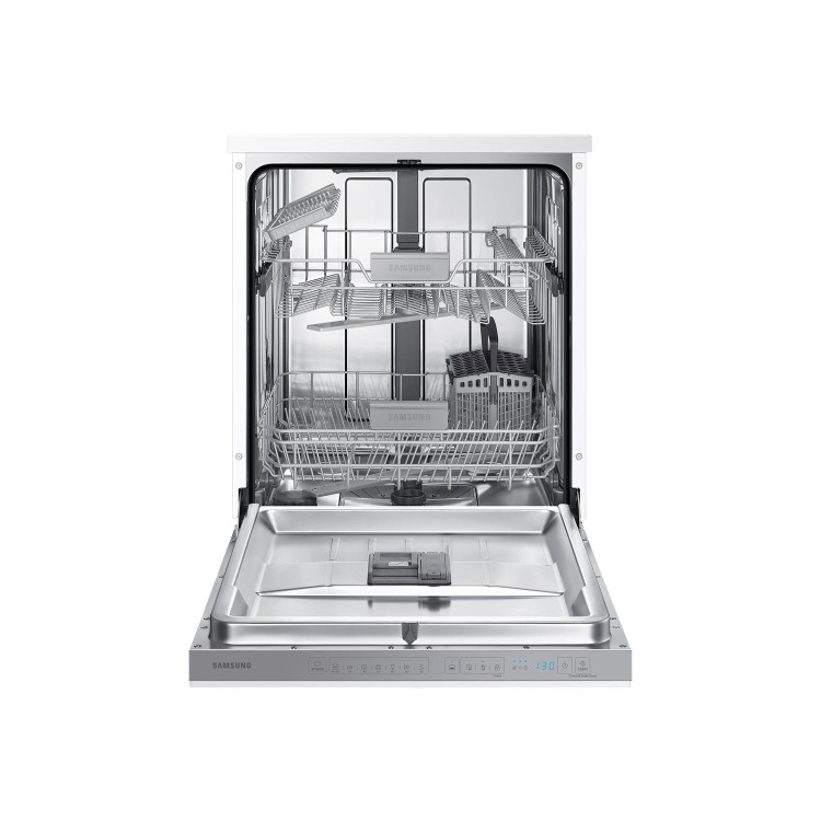 Refurbished Samsung Series 7 DW60R7040FW/EU 13 Place Freestanding Dishwasher White