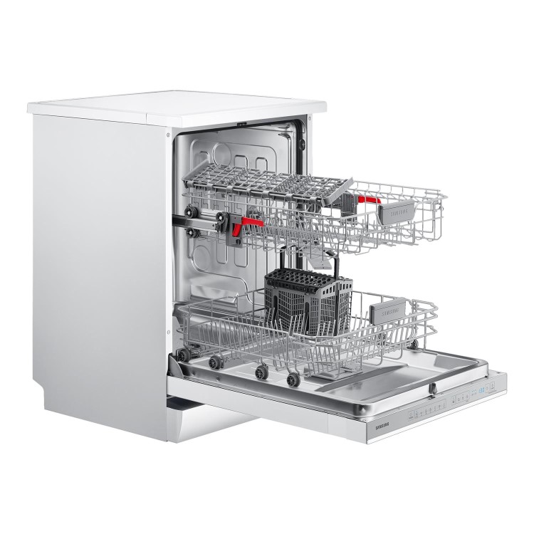 Refurbished Samsung Series 7 DW60R7040FW/EU 13 Place Freestanding Dishwasher White