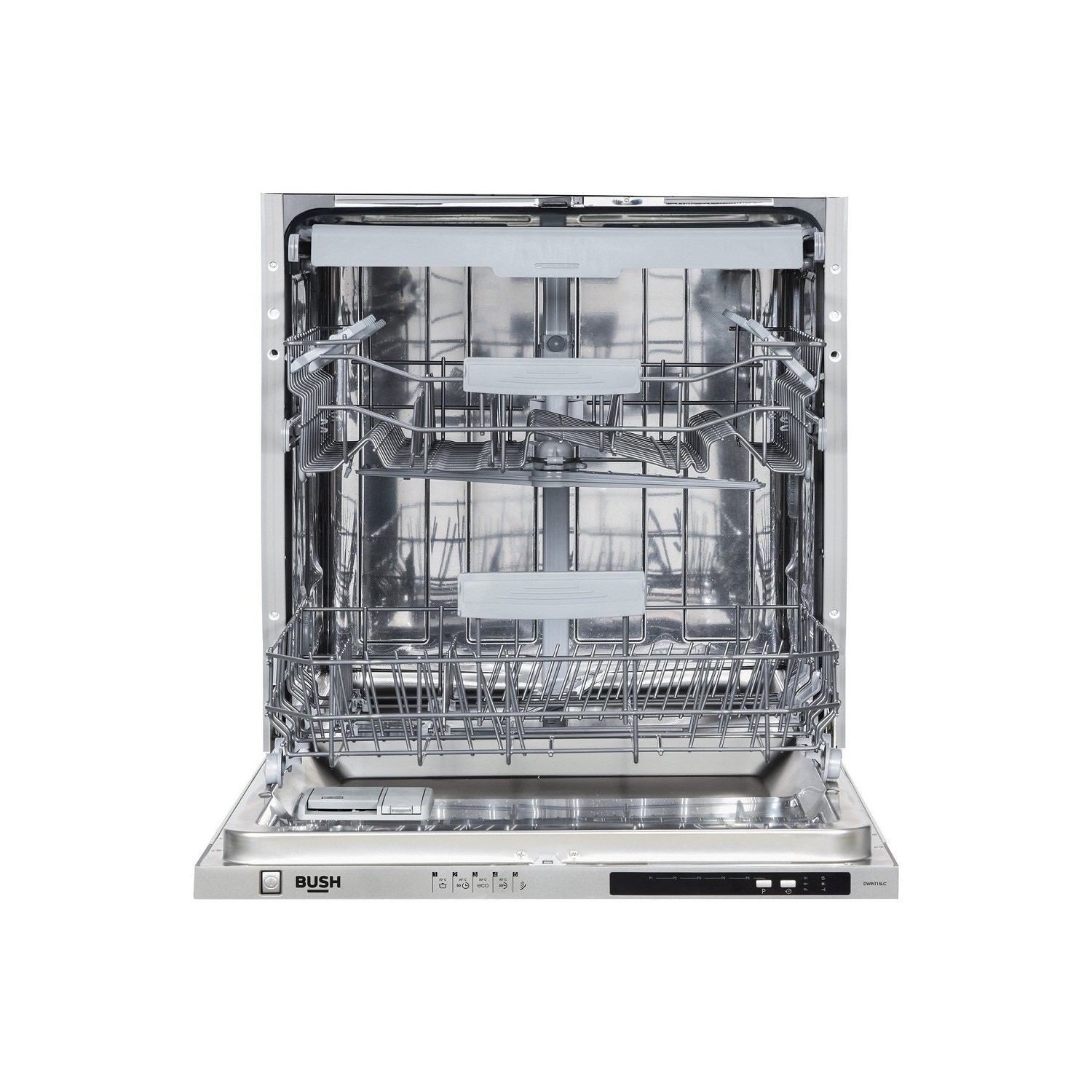 Refurbished Bush DWINT15LC Full Size Full Integrated Dishwasher