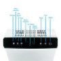 Refurbished electriQ Antiviral WiFi Alexa Air Purifier with PM2.5 HEPA UV & Photocatalytic Filters 