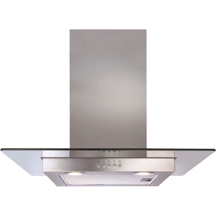 Refurbished CDA ECN62SS 60cm Chimney Cooker Hood Flat Glass And Stainless Steel