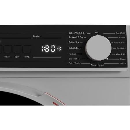 Refurbished Sharp ES-NDB8144SD-EN Freestanding 8/6KG 1400 Spin Washer Dryer
