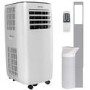 Refurbished electriQ EcoSilent 10000 BTU WiFi Portable Air Conditioner - for rooms up to 28 sqm