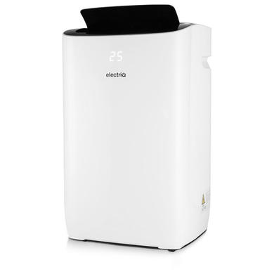 electriQ EcoSilent 10500 BTU Smart Portable Air Conditioner with Air Purifier and Heat Pump 