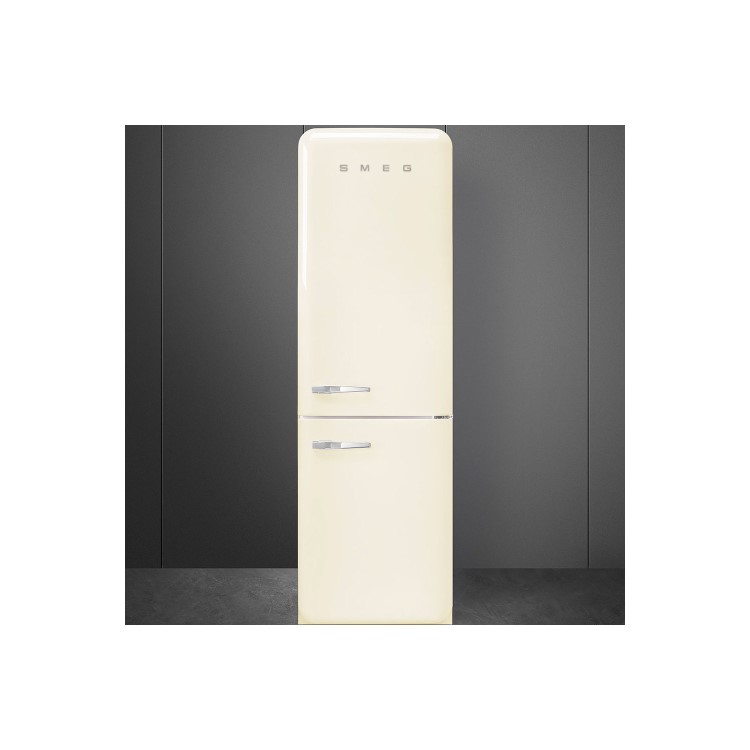 Smeg FAB32RCR3UK 301 Litre Freestanding Fridge Freezer Retro 60/40 Split Frost Free 60cm Wide - Cream