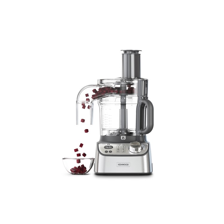 Kenwood Multipro Express Weigh+ 7-in-1 Food Processor & Chopper with Built-In Scale - Silver