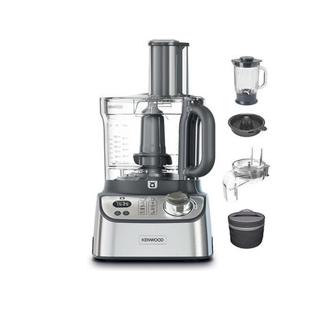 Kenwood Multipro Express Weigh+ 7-in-1 Food Processor & Chopper with Built-In Scale - Silver