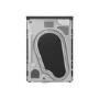 Refurbished LG Eco Hybrid FDV1109B Freestanding Heat Pump 9KG Tumble Dryer Black Steel