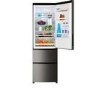 Haier A2FE635CFJ Frost Free Stainless Steel Look Freestanding Fridge Freezer