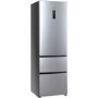 Haier A2FE635CFJ Frost Free Stainless Steel Look Freestanding Fridge Freezer