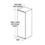 Refurbished CDA FF881SC Freestanding 280 Litre Freezer