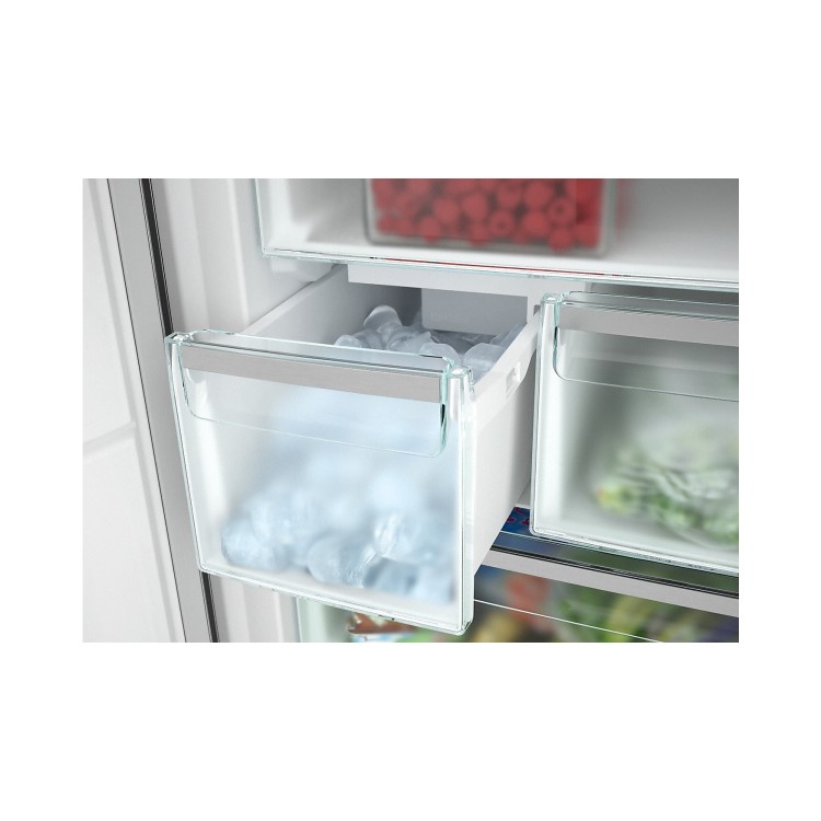 Refurbished Miele FNS28463E Freestanding 262 Litre Upright Freezer Frost Free Clean Steel