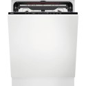 A2/FSE76747P Refurbished AEG Fully integrated 60cm GlassCare, 14ps, 160 Minutes, 60 Minutes, 90 Minutes; AUTO Sense, Eco, Machine Care, Quick 30 Minutes, black control panel, A rated