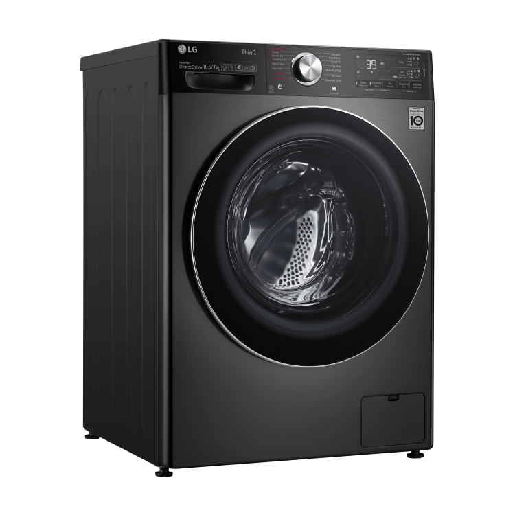 Refurbished LG V11 FWV1117BTSA Freestanding 10/7KG 1400 Spin Washer Dryer