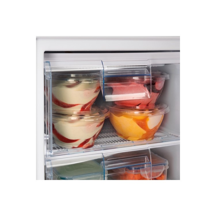 Amica 78 Litre Freestanding Under Counter Freezer - White