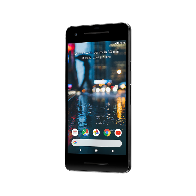 Google Pixel 2 Just Black 5" 64GB 4G Unlocked & SIM Free