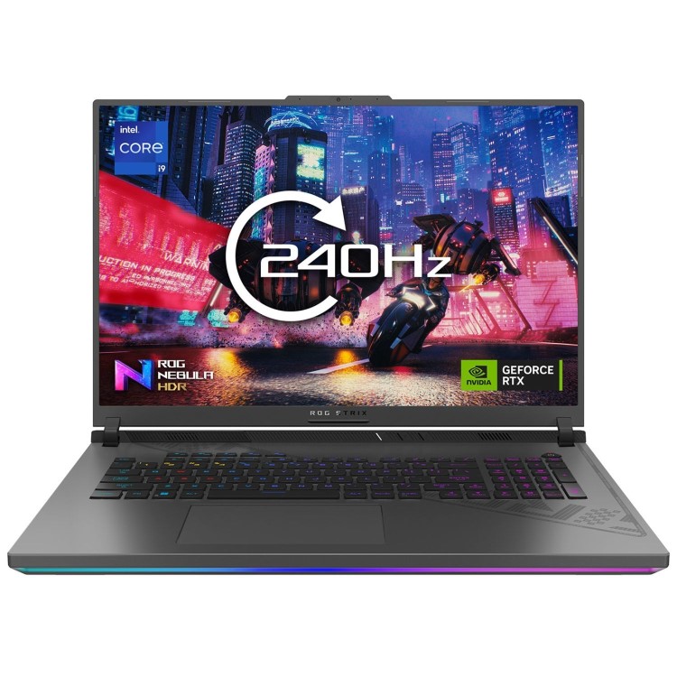 Refurbished ASUS ROG Strix G18 G814JI-N6070W Intel Core i9 32GB RAM 1TB SSD RTX 4070 Windows 11 Home Laptop