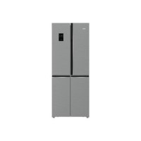 Refurbished Beko GNE480E20FX Freestanding 450 Litre American Fridge Freezer