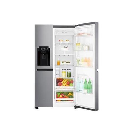 Refurbished LG GSL761PZXV Smart Freestanding 601 Litre 60/40 American Fridge Freezer