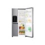 Refurbished LG GSL761PZXV Smart Freestanding 601 Litre 60/40 American Fridge Freezer
