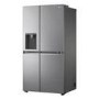 Refurbished LG NatureFRESH 635 Litre Side-by-Side American Fridge Freezer - Shiny Steel