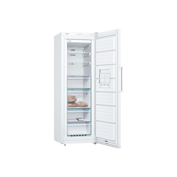Refurbished Bosch Serie 4 GSN33VW3PG Freestanding 225 Litre Freezer