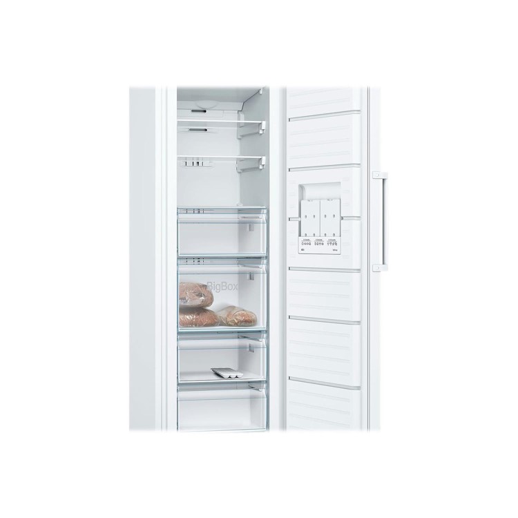 Refurbished Bosch Serie 4 GSN33VW3PG Freestanding 225 Litre Freezer