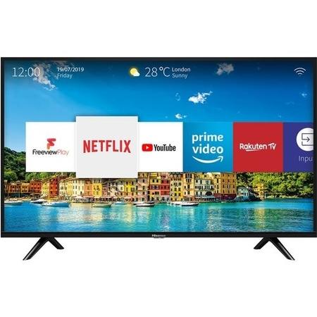 Refurbished Hisense 32" 720p HD Ready LED Freeview Play Smart TV without Stand