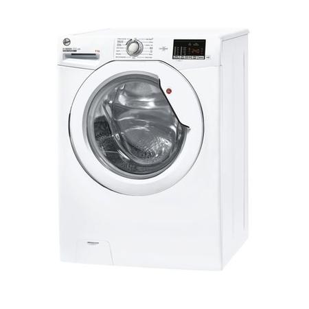 Refurbished Hoover H-Wash 300 H3W492DE/1-80 Freestanding 9KG 1400 Spin Washing Machine White