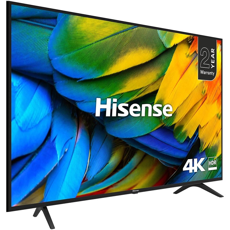 Refurbished Hisense 50" 4K Ultra HD with HDR LED Freeview Play Smart TV without Stand
