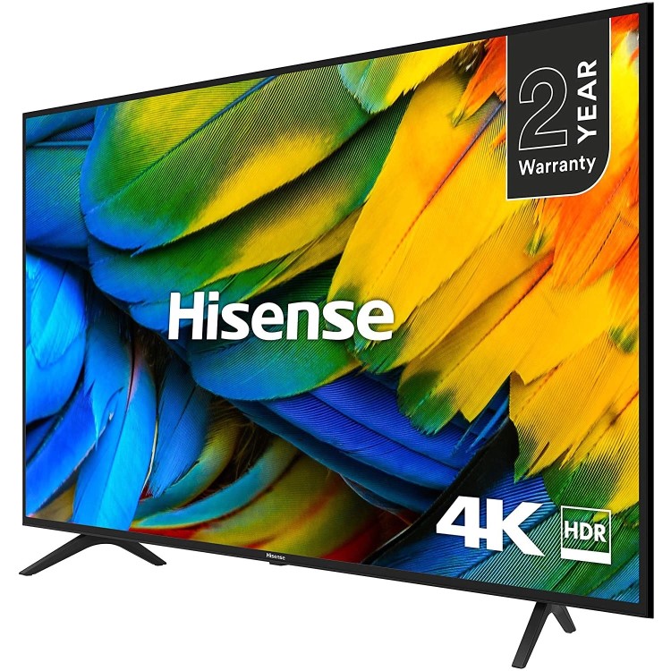 Refurbished Hisense 50" 4K Ultra HD with HDR LED Freeview Play Smart TV without Stand
