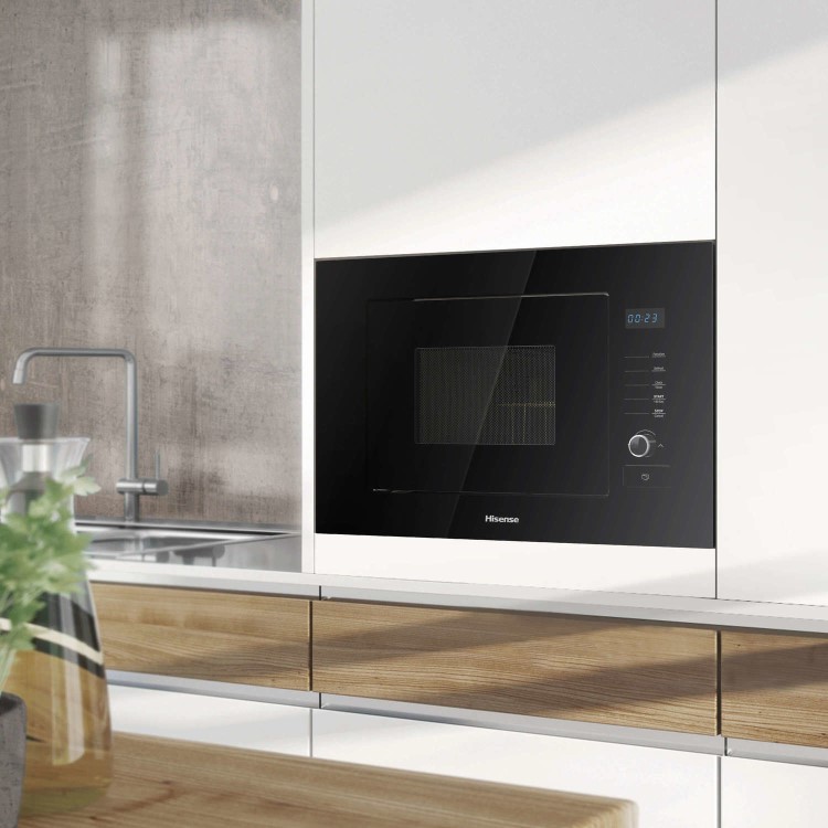 Hisense Built-In 800W Microwave - Black