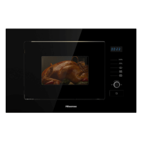 Refurbished Hisense HB20MOBX5UK Built In 20L 800W Microwave Black